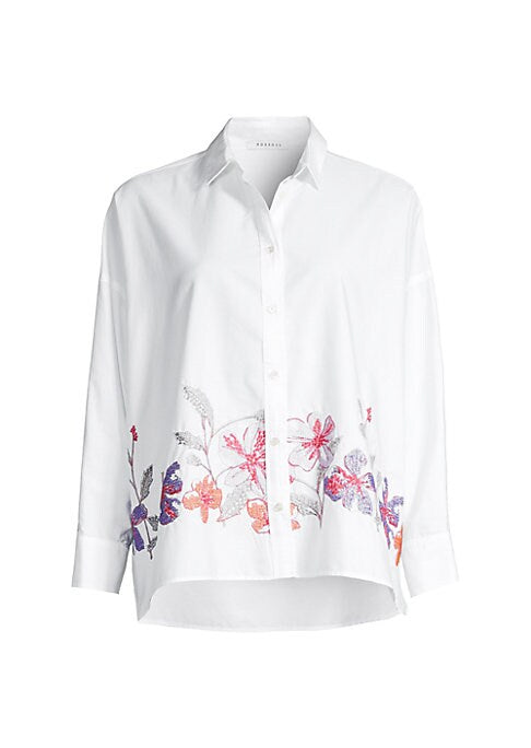 Embroidered Floral Delight