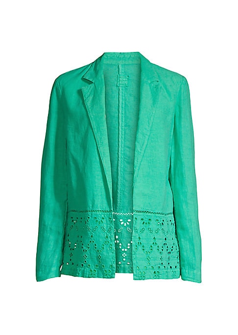 Breezy Eyelet Layer Jacket