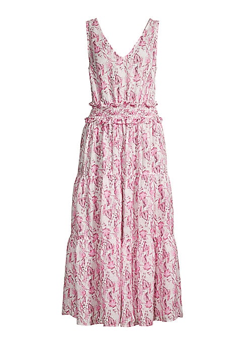 Floral Breeze Midi Dress