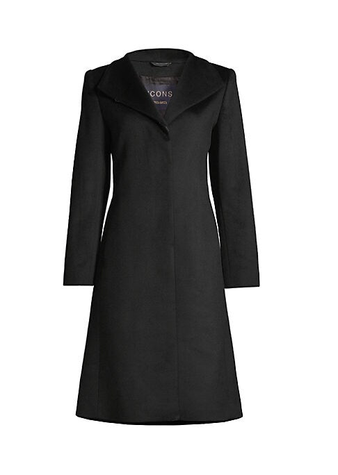 Cozy Cashmere A-Line Coat