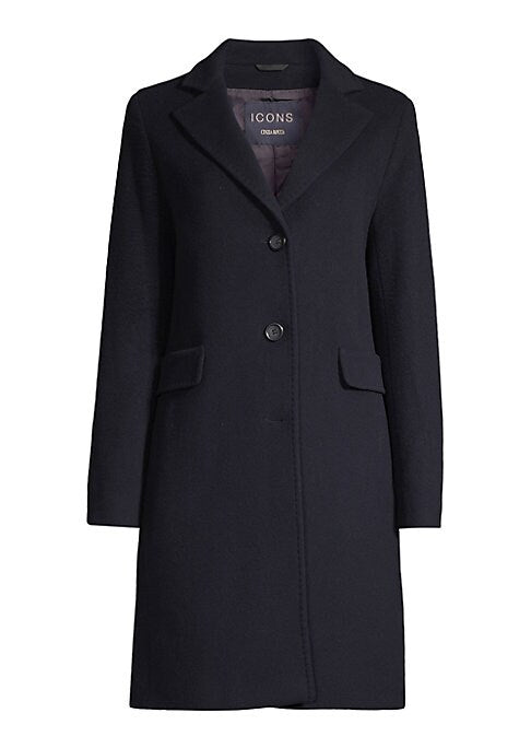Elegant Cashmere Blend Coat
