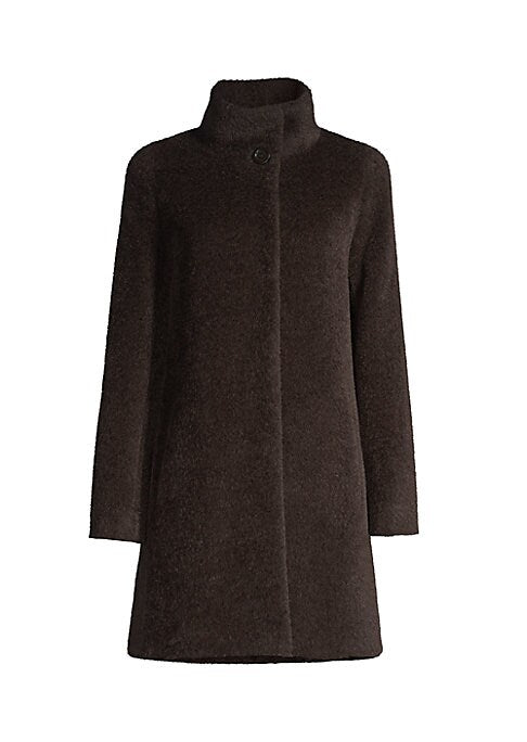 Chic Alpaca Blend Coat