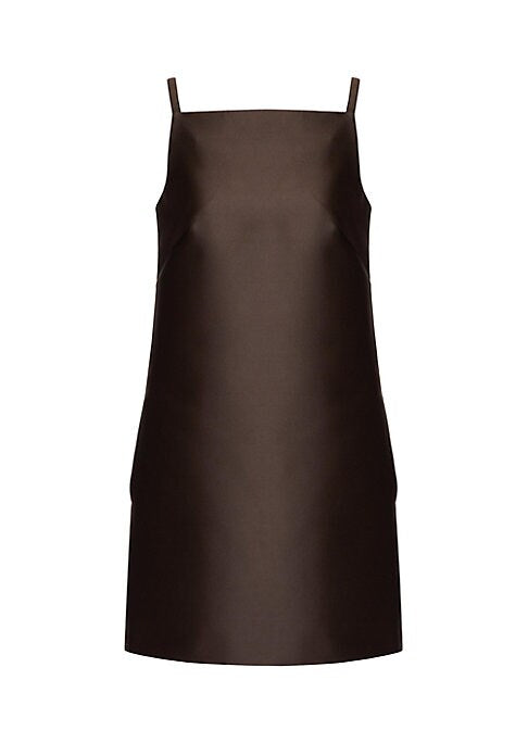 Silk Blend Mini Dress