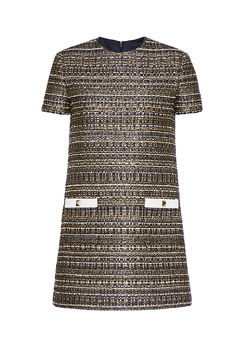 Chic Tweed Mini Dress