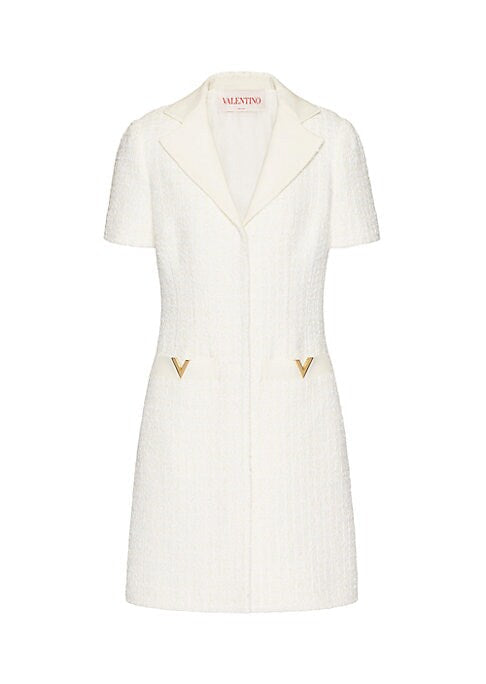 Chic V Detail Dress