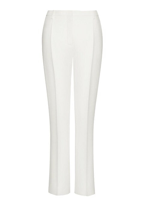 Elegant Wool-Silk Trousers