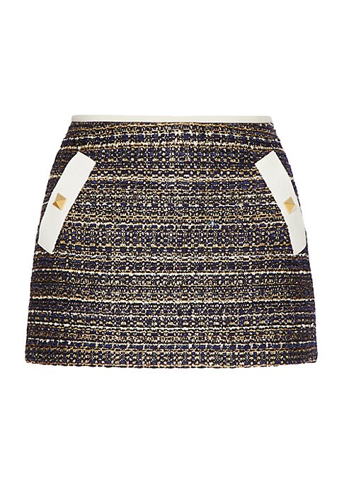 Chic Tweed Mini Skirt