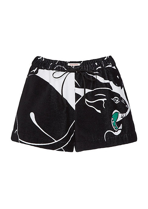 Silk Lined Cotton Shorts