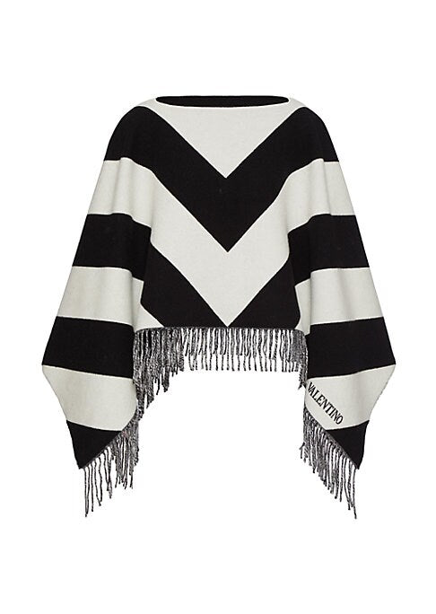 Chevron Cozy Poncho