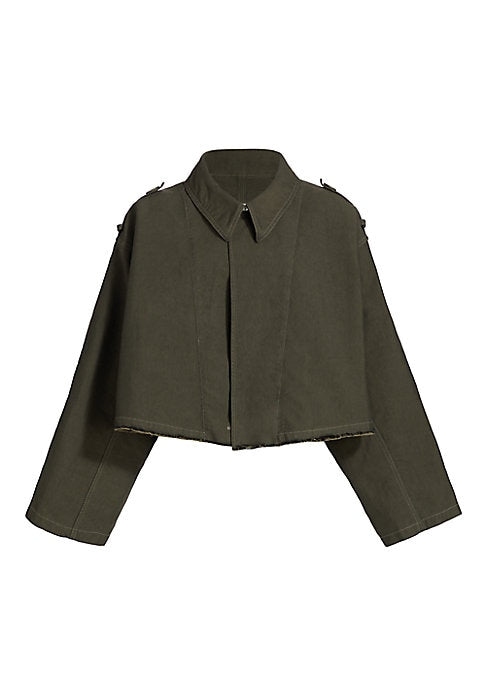 Chic Cropped Sports Blazer