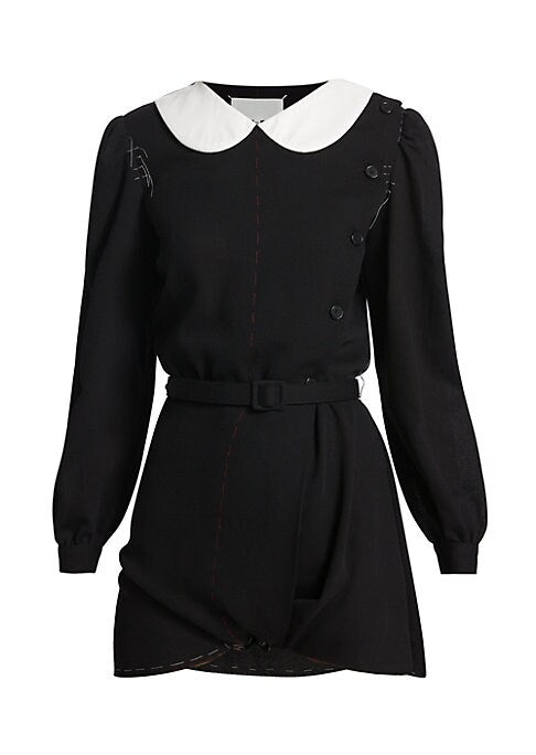 Chic Wool Balloon Romper