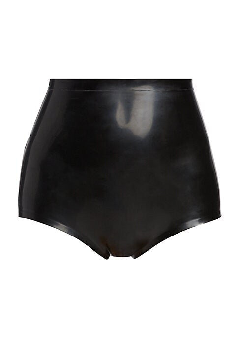 Glossy Waist Shorts