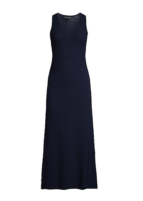 Chevron Crochet Elegance Dress