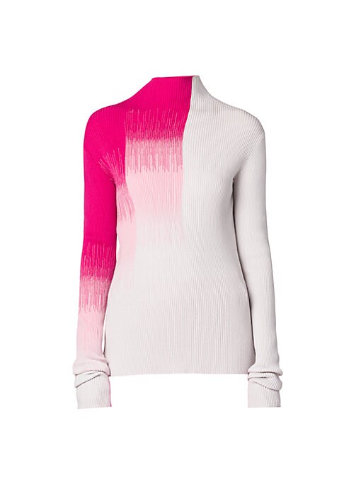 Contemporary Colorblock Turtleneck