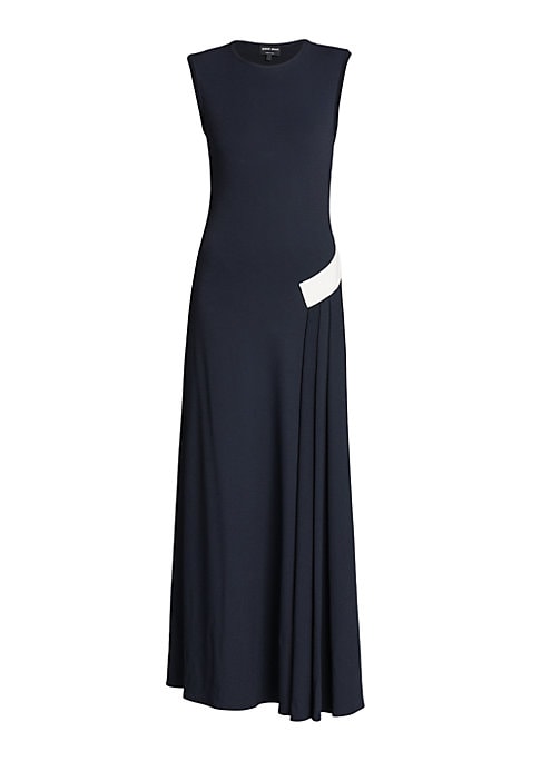 Flowing Ribbon Maxi Dress