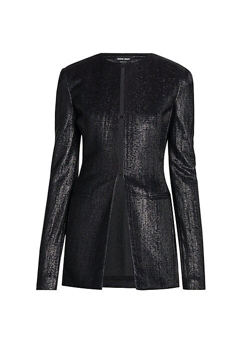 Shimmering Blazer Delight