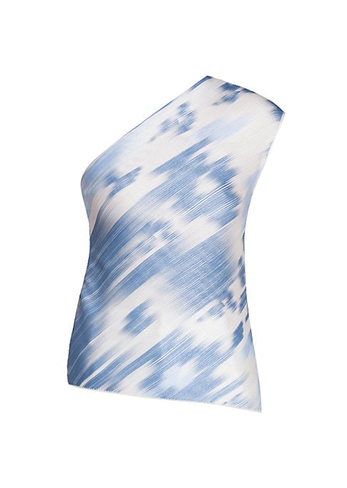 Asymmetric Satin Elegance
