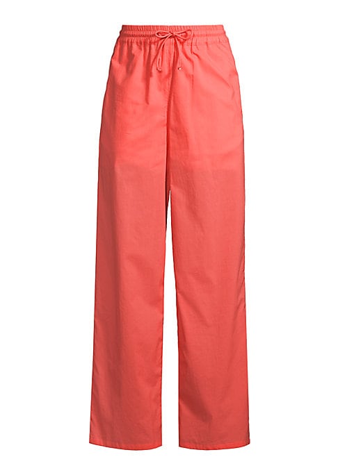 Chic Cotton Wide Leg Pants
