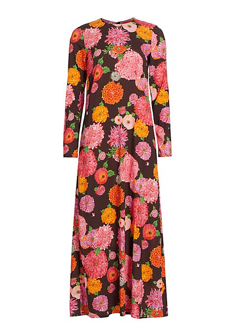 Floral Elegance Maxi Dress