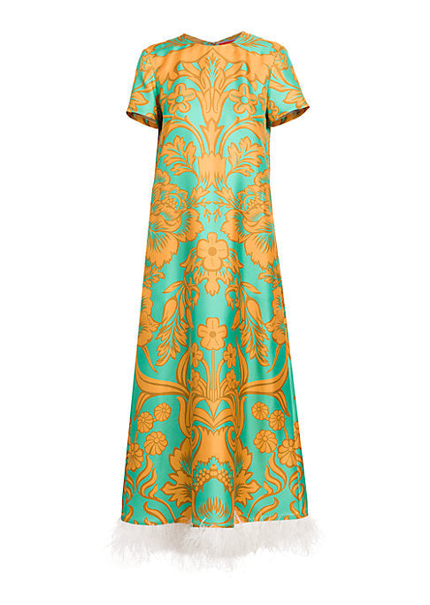 Feathered Elegance Dress