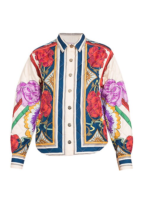 Floral Quilted Jacket