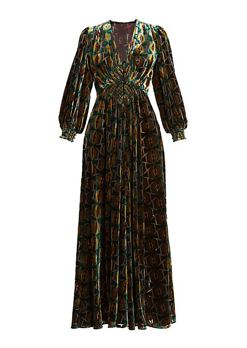 Velvet Elegance Maxi Dress