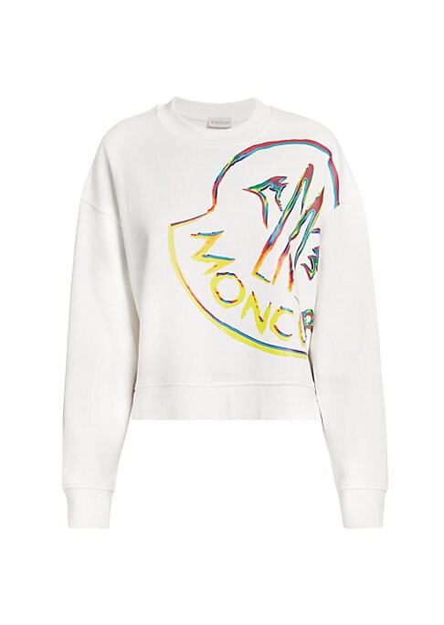 Chic Logo Side-Slit Sweatshirt