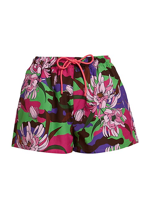 Camo Floral Comfort Shorts