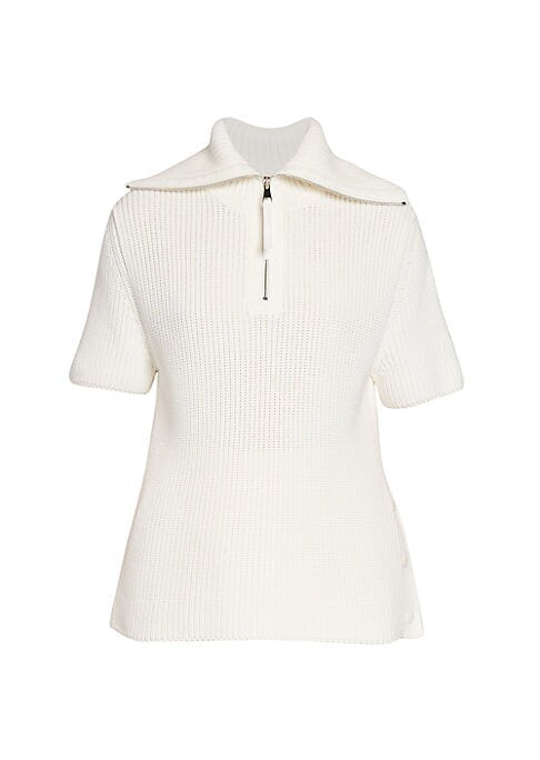 Chic Knit Zip Top
