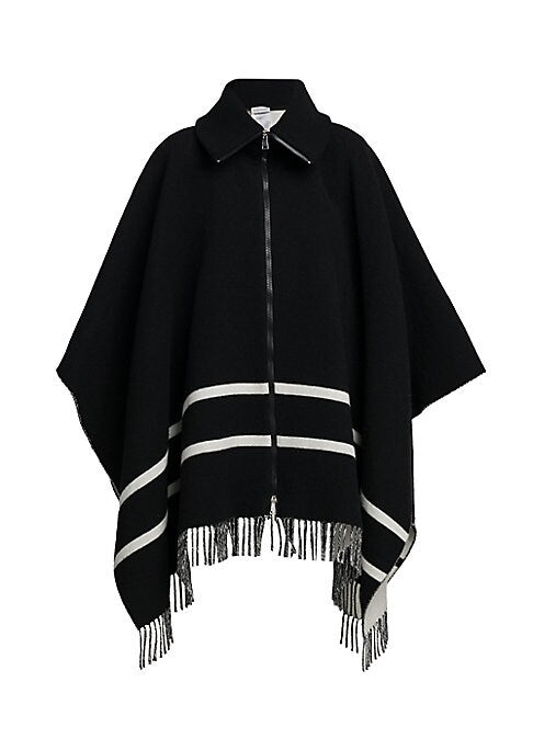 Cozy Stripe Capelet