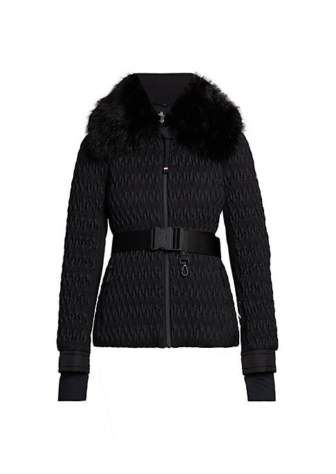 Chic Textured Down Jacket