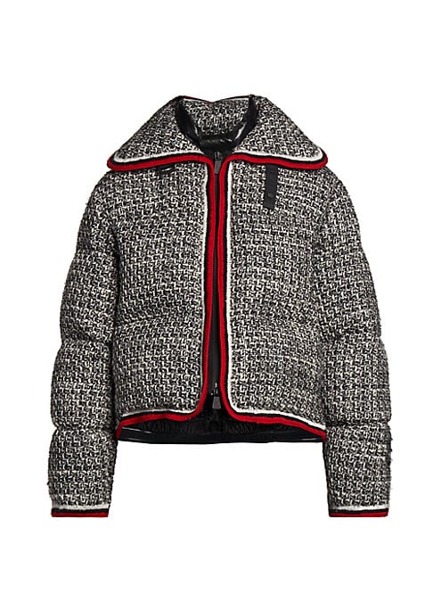 Tweed Down Jacket
