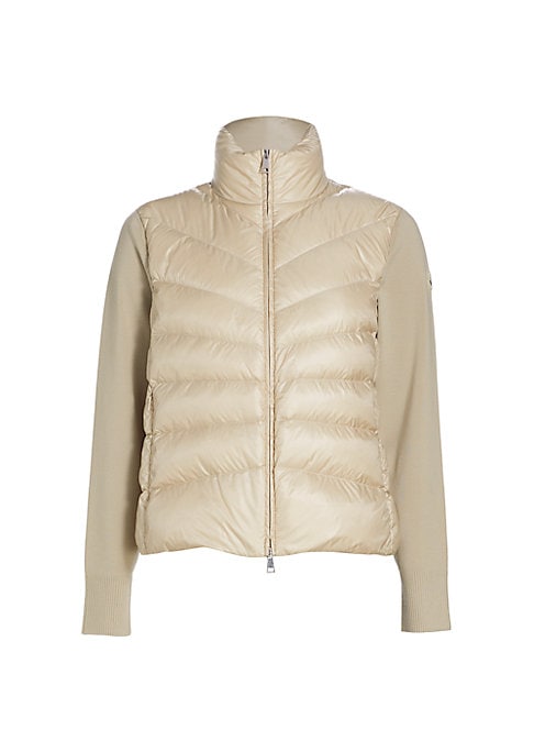 Wool Blend Quilted Jacket