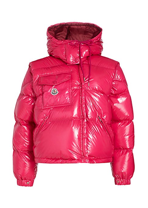Glossy Ripstop Down Coat