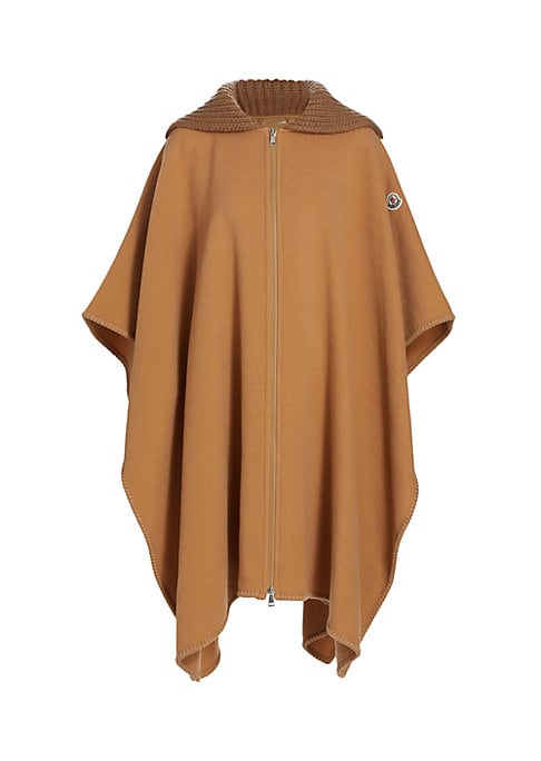 Elegant Woolen Cascade Cape