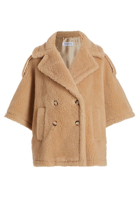 Chic Teddy Wool Cape