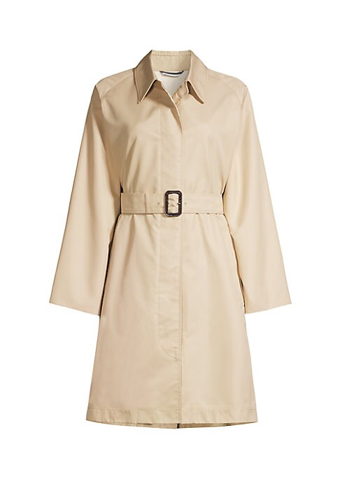 Chic Belted Trench Coat