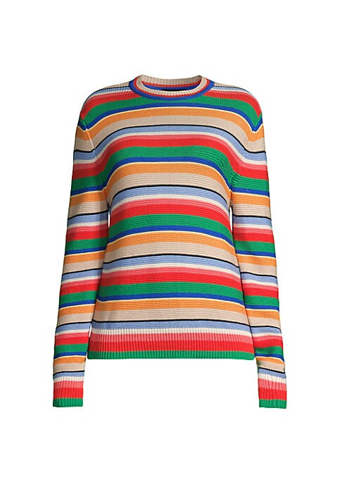 Vibrant Stripe Knit Top