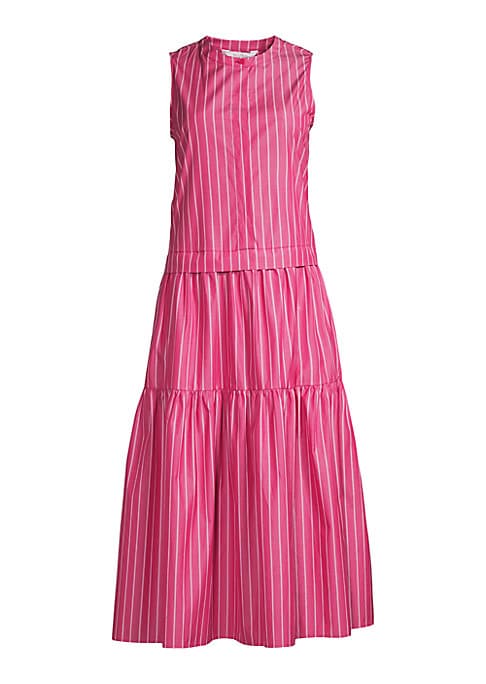 Striped Breeze Maxi Dress
