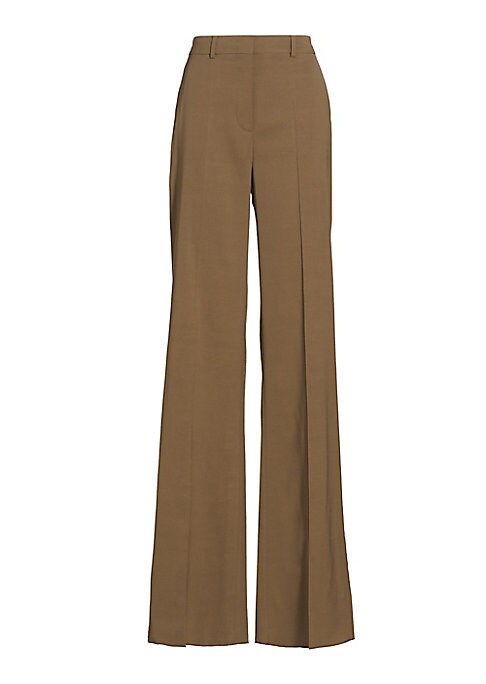Flare Straight-Tailored Trousers