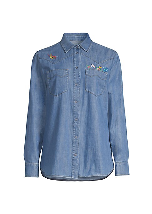 Embroidered Denim Delight