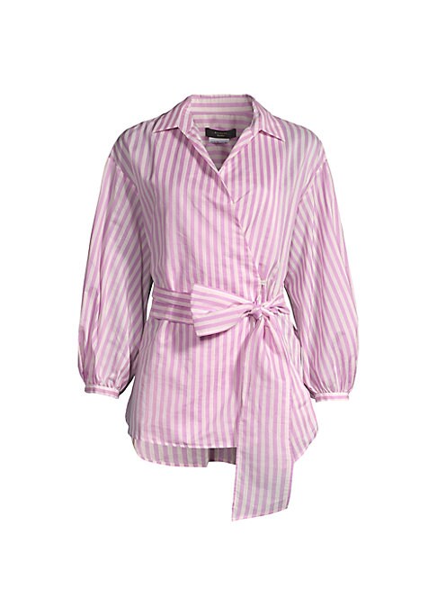 Striking Stripe Waist Shirt