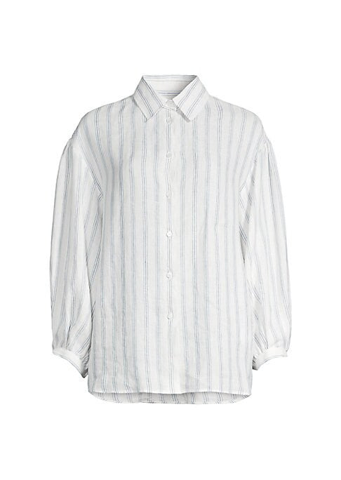 Lightweight Striped Linen Shirt