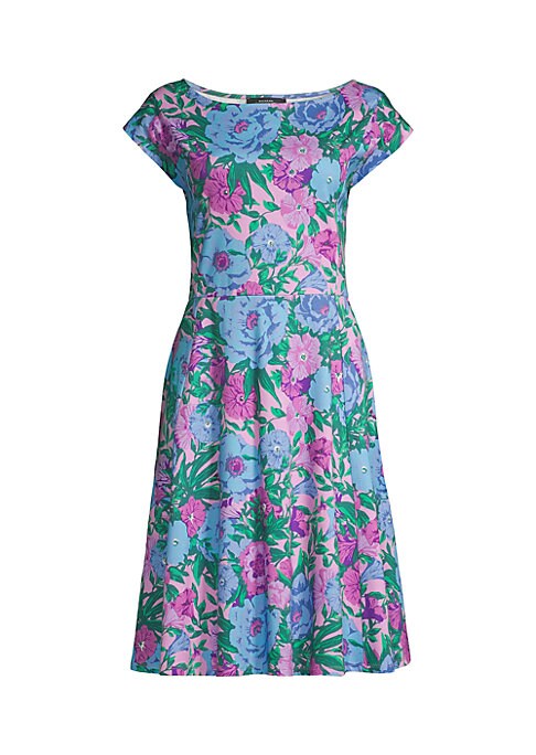 Floral A-Line Cotton Dress