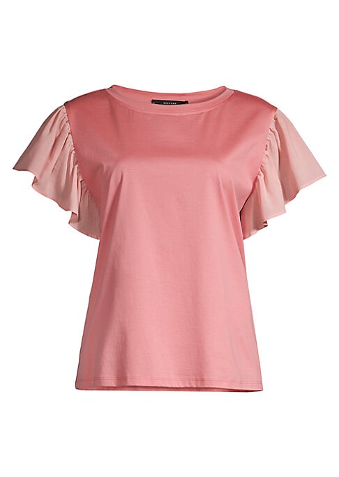 Flutter Sleeve Cotton Top