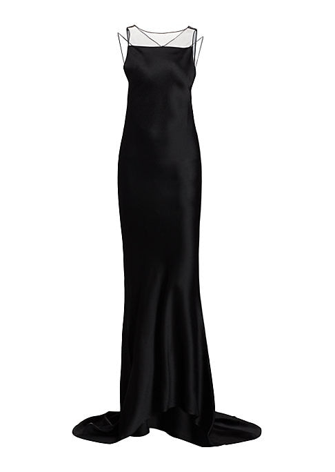 Sheer Elegance Gown
