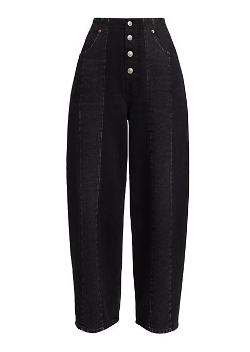 Classic Balloon Denim Trousers