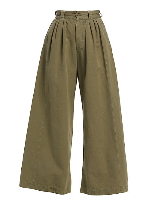 Chic Linen Leg Trousers