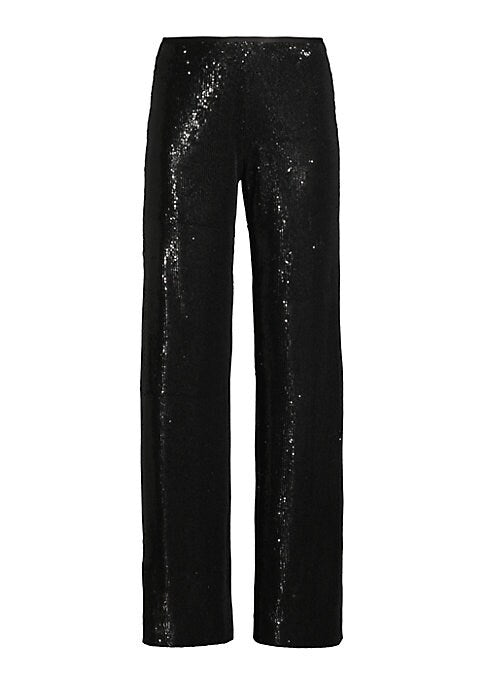 Glam Shine Sequin Trousers