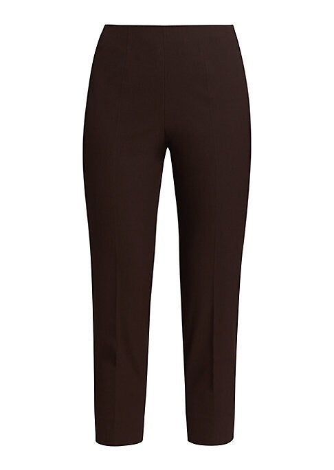 Cropped Split Cuff Trousers